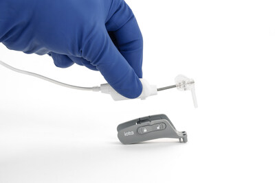 iotaSOFT&reg; Robotic-Assisted Cochlear Implant Insertion System.